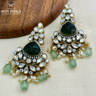  Stunning Moissanite Chandbali