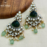 Stunning Moissanite Chandbali