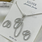 Stylish Silver Pendant Sets