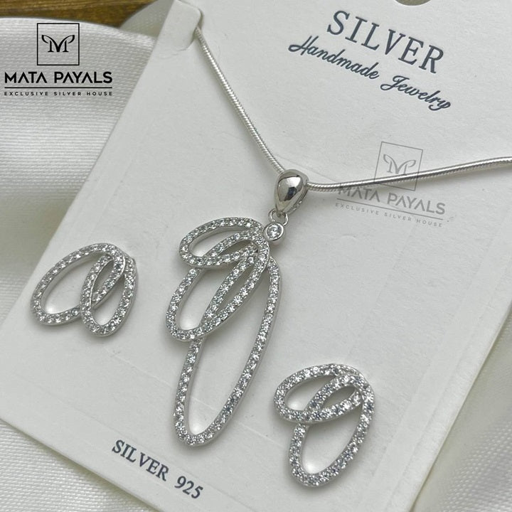 Stylish Silver Pendant Sets