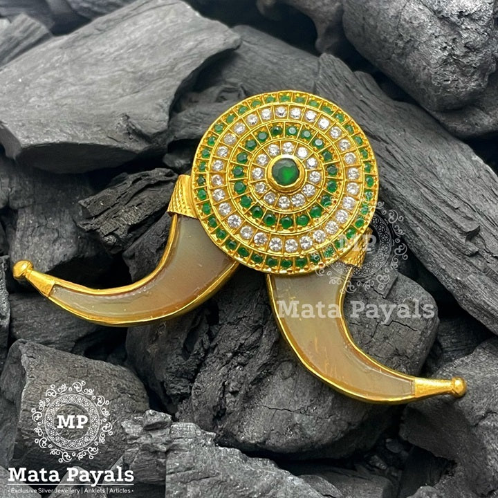 Sublime Sphere Silver Gold Plated Pendant