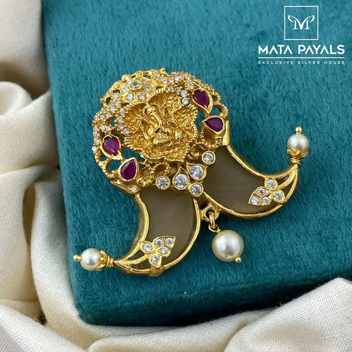 Blissful Lord Ganesha Pendant