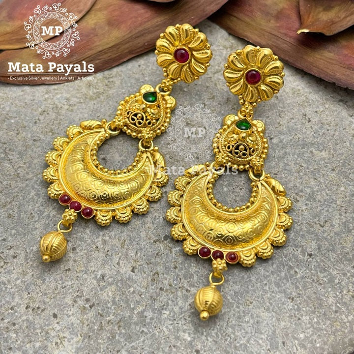 Traditional Gold Plated Chandbaliss