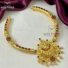 Traditional Gold Plated Stiff Necklace