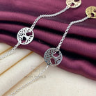 Tree Three Tone Anklet