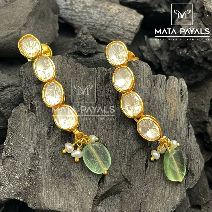 Trendy Gold Plated Earing