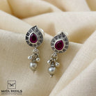 Exclusive Oxidised Stud