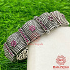 Unique Flexible Silver Kada