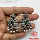 Unique G&W Oxidised Earing