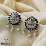 Antique Cut Stone Stud
