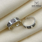Yin Yang Toe Rings