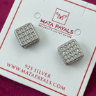 Zircon Square Stud