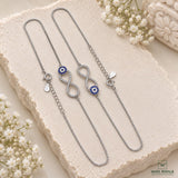 Infinity Evil Eye Zircon Payal
